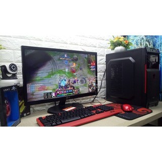Bộ máy tính h61/i5/ram 8g/ssd120/card 2g + màn 20 chơi game khỏe