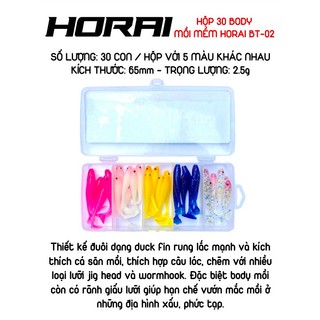 Mồi mềm Horai BT các loại