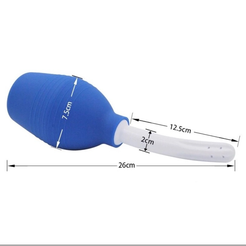 Bình rửa phụ khoa và hậu môn silicone 310ml (dùng với bột nhội)