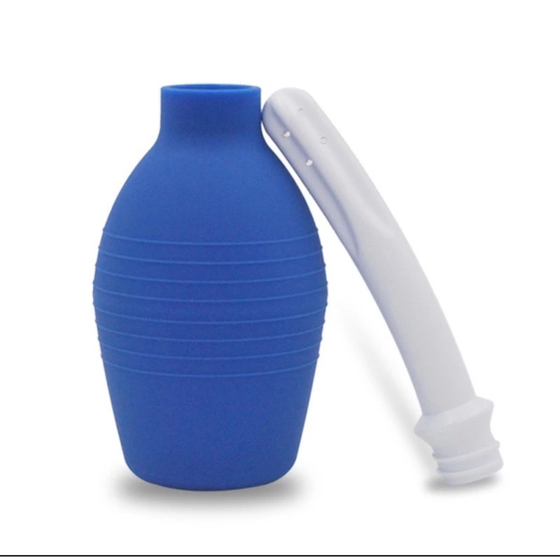 Bình rửa phụ khoa và hậu môn silicone 310ml (dùng với bột nhội)