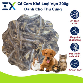Cá cơm khô rất nhạt loại vụn cho chó mèo thức ăn thú cưng dinh dưỡng, cá cơm khô đặc sản biển lagi bình thuận