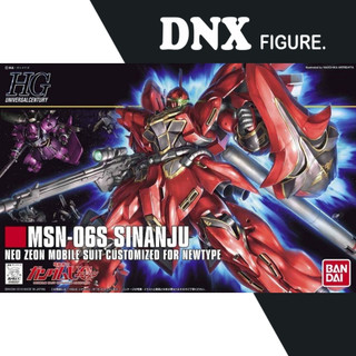  Mô Hình Lắp Ráp HG MSN-06S Sinanju Neo Zeon Customized for Newtype HGUC  New Seal  