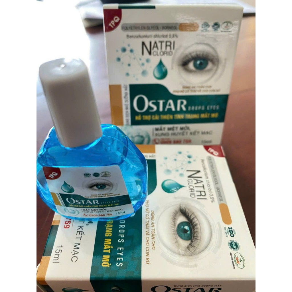Thuốc nhỏ mắt Ostar Drops Eyes