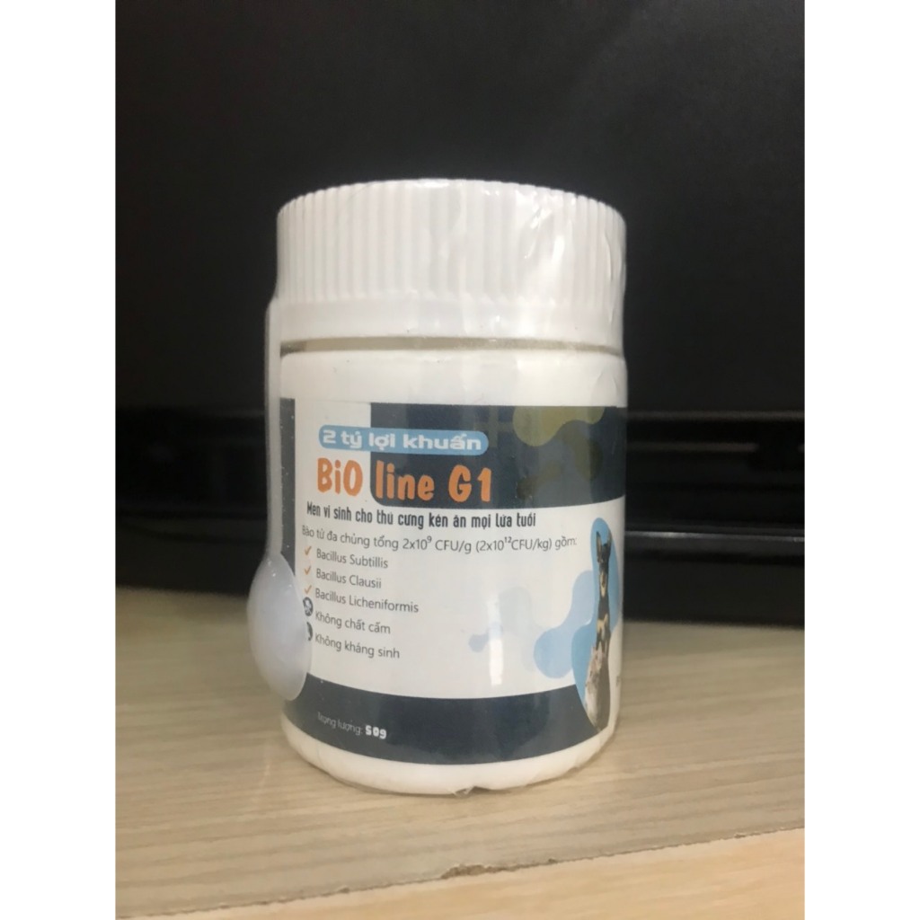 MEN VI SINH BIOLINE G1 HỦ 50GR