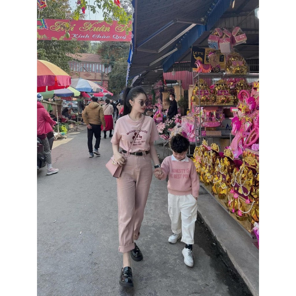 ÁO PHÔNG NỮ MICKY HỒNG- B624