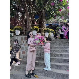 ÁO PHÔNG NỮ MICKY HỒNG- B624