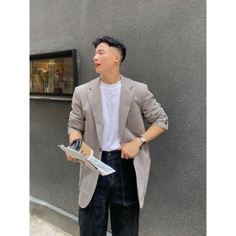 Áo phông trơn-layer tee M1X