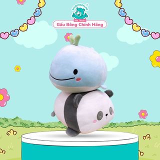 Gấu bông thú nằm baby - thú bông gấu trúc nằm, cá heo dễ thương cao cấp gấu bông online