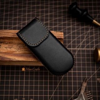 Bao da dành cho n0kia 6700, 8800 - sản phẩm handmade - da bò nhập khẩu - màu đen