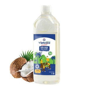 Dầu dừa nguyên chất Organic 1lit Vietcoco