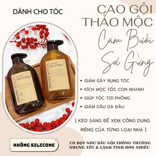 Cao gội thảo mộc organic