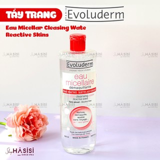 Nước Tẩy Trang EVOLUDERM Eau Micellar Cleasing Water 500ml (Đỏ) 500ml