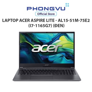 Laptop Acer Aspire Lite - AL15-51M-75E2 (i7-1165G7) (Đen) - Bảo hành 12 tháng