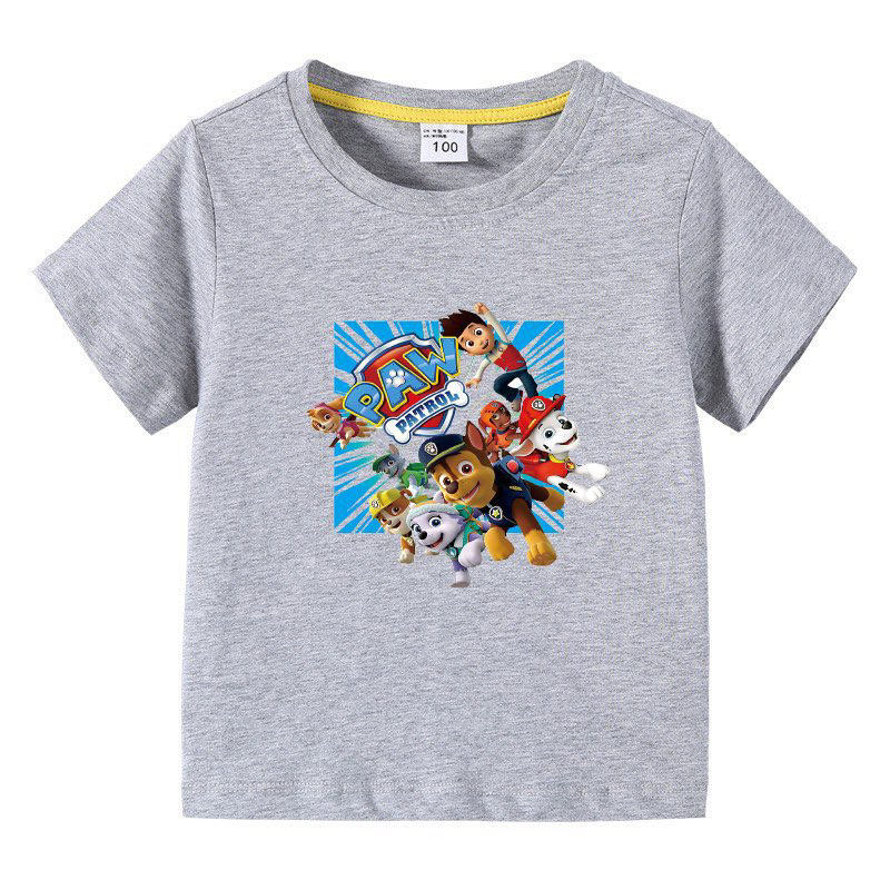 Áo thun cộc tay Paw Patrol 003 trẻ em