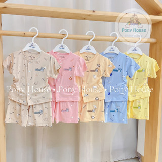 Bộ Sơ Sinh Cộc Tay CQ Baby Bộ Quần Áo Cài Thẳng Chất Cotton Siêu Mềm, Mát Cho Bé Trai, Bé Gái Sơ Sinh (0-3M Đến 6-9M)