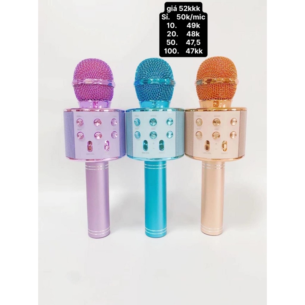 (Bán buôn-chuyên sỉ) Mic Karaoke Ws-858