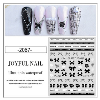 Sticker nail thương hiệu trang trí móng mã mới