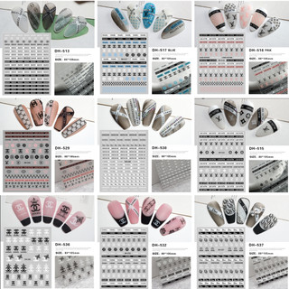 Sticker nail thương hiệu trang trí móng mã mới