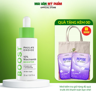 Tinh chất se khít lỗ chân lông và làm sáng da Paula’s Choice 10% Niacinamide 20ml