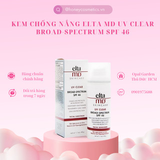 (XÁCH TAY) Kem chống nắng làm sáng da EltaMD UV Clear Broad-Spectrum SPF 46