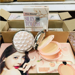 [Ảnh thật] Phấn phủ siêu mịn collagen 2 tầng karite
