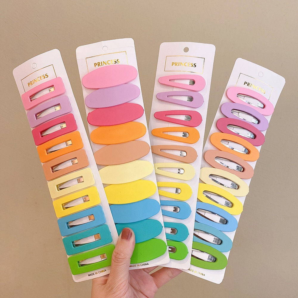 Combo 10 kẹp màu kẹp ngọc trai nhiều mẫu mã màu sắc giao ngẫu nhiên