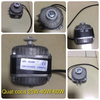 Quạt Tủ Lạnh Cocacola , 40W, 60W dây đồng