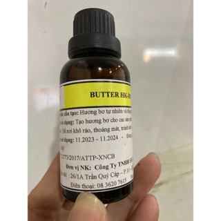 Hương bơ tự nhiên và tổng hợp 30g