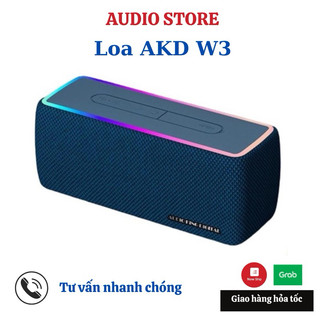 Loa bluetooth AKD W3 bass ấm bảo hành 1 đổi 1