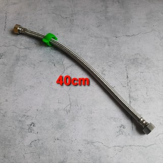 Dây cấp inox304, tán inox304, chiều dài dây 40cm