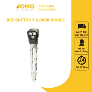 Kẹp đơn single giữ tóc YS PARK dạng sóng không tạo nếp chịu nhiệt cao cấp chính hãng - JOMO HAIR & BEAUTY