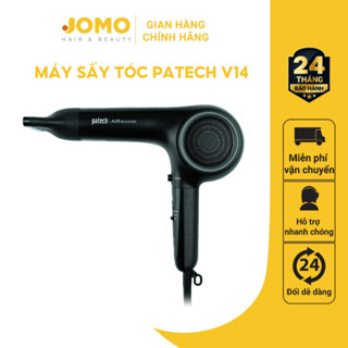  Máy sấy tóc cao cấp Patech V14 cấu tạo động cơ máy bay - Máy sấy tóc không chổi than - Bảo hành 2 năm 