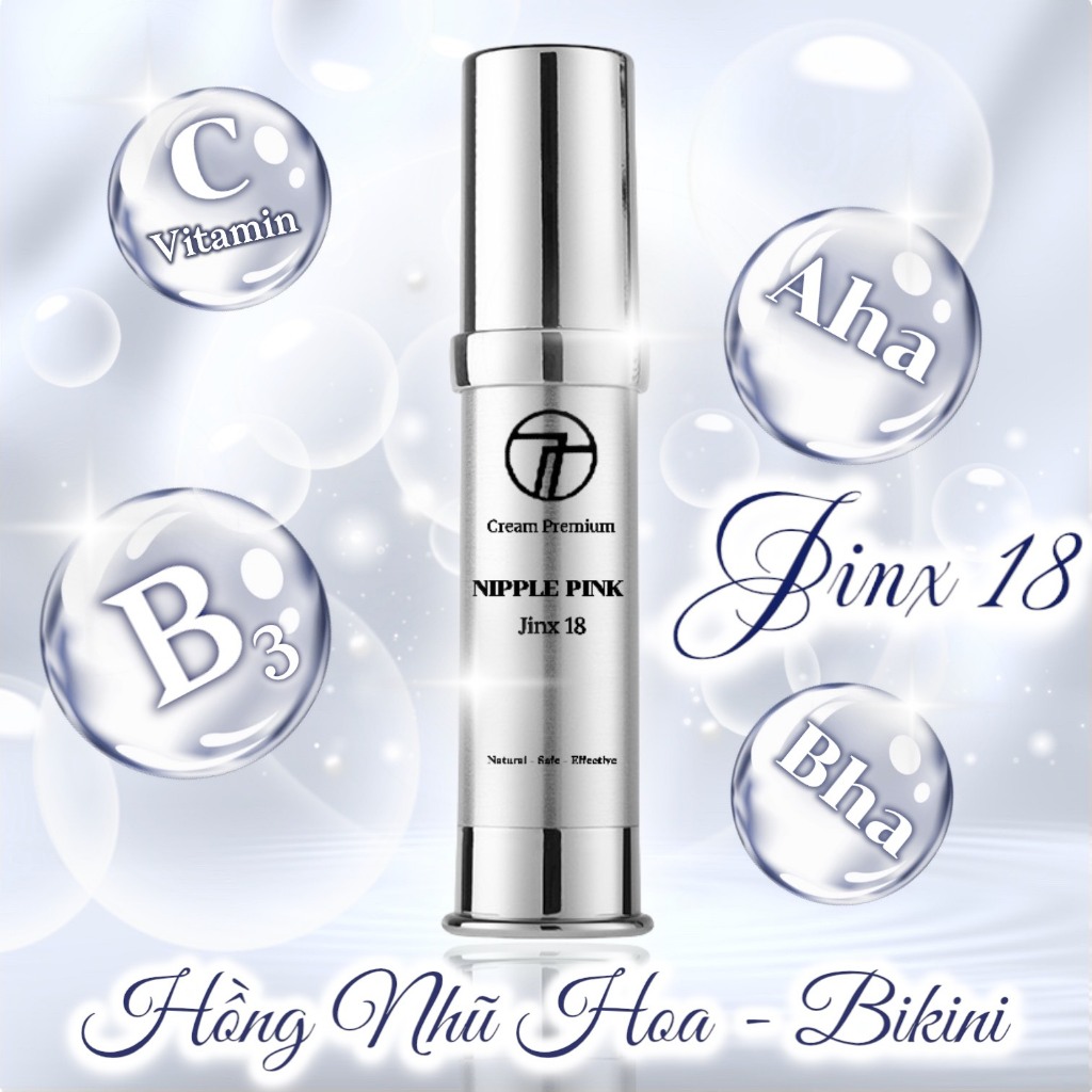 Nipple Pink Cream Jixn18 Kem Hồng Nhũ Hoa Vùng Kín Chăm Sóc Ngực Hồng Hào Tự Nhiên
