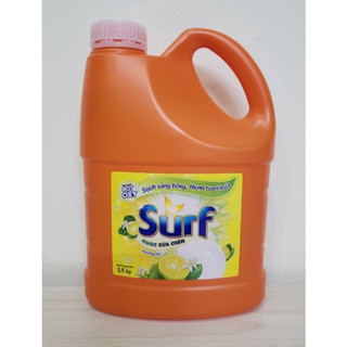 Nước Rửa Chén SURF Can 3.4Kg Đủ Mùi