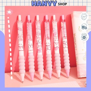 Bút Chì Bấm, Bút Chì Kim Ngòi 0.5mm Họa Tiết Bé Thỏ Đáng Yêu