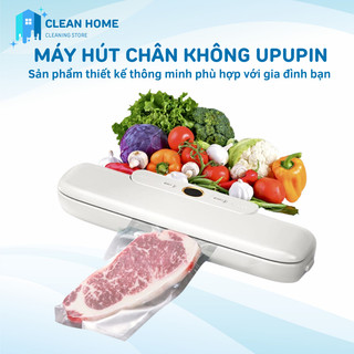 Máy hút chân không, máy hàn miệng túi thực phẩm gia đình lực hút mạnh kèm theo 10 túi chân không, bảo hành 1 tháng