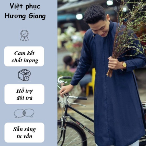 Áo ngũ thân nam ,Áo tấc tay chẽn nam vải tằm ướt 2 lớp cao cấp