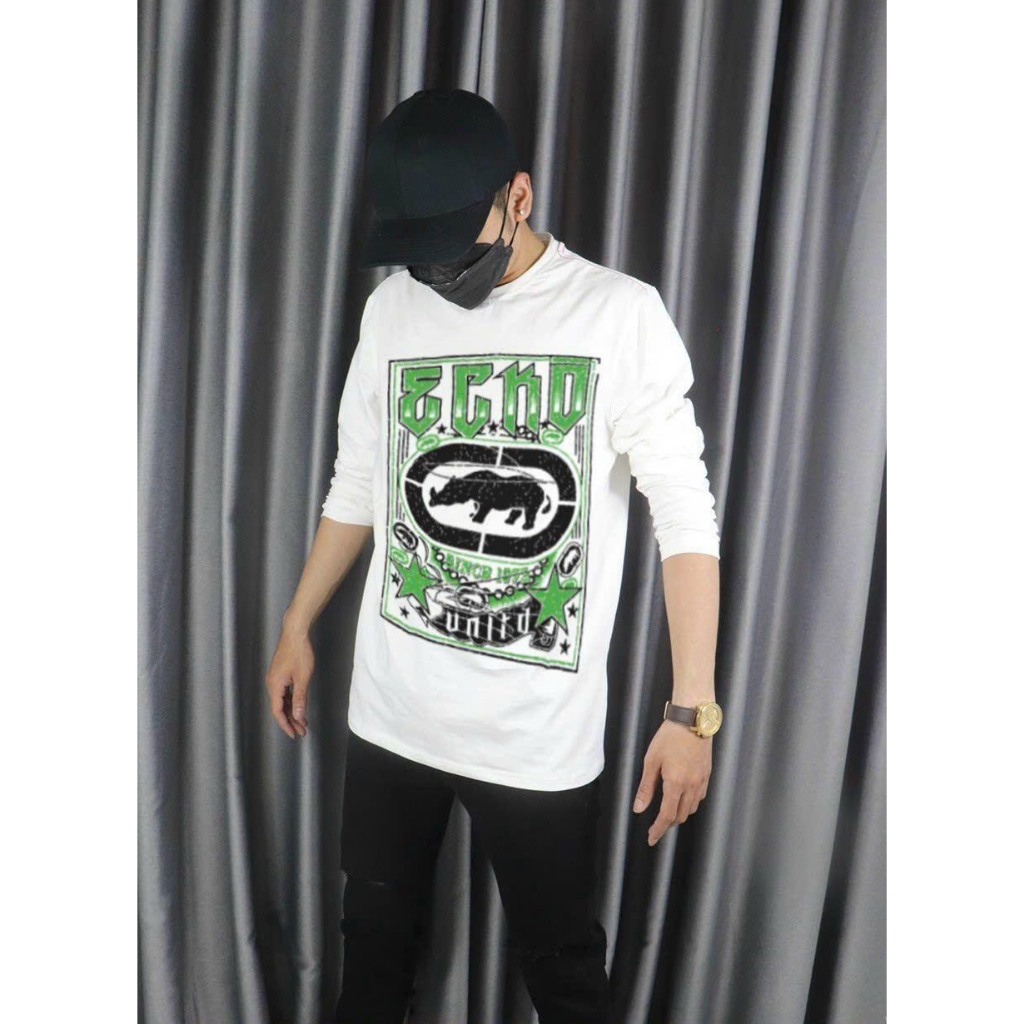 ÁO THUN NAM TAY DÀI CỔ TRÒN ECKO UNLTD SINCE 1972 - ND DESIGN