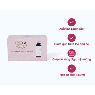 Nucos Spa 13.500 - Nước uống hỗ trợ đẹp da (10 chai)