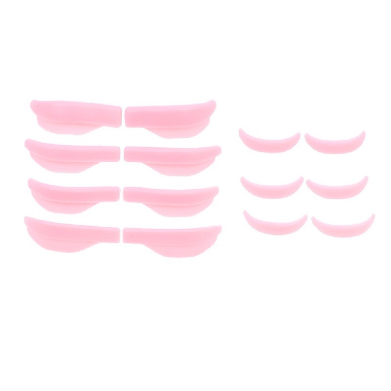 Set trục uốn mi trên,dưới ( Hồng/xanh)