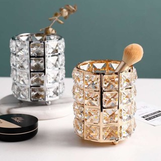 Hộp đựng cọ trang điểm pha lê cao cấp