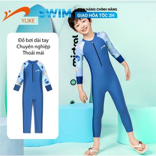 Bộ đồ bơi trẻ em ylike dài tay đồ bơi cho bé đồ bơi liền cho bé đồ bơi dài tay cho bé đồ bơi bé trai
