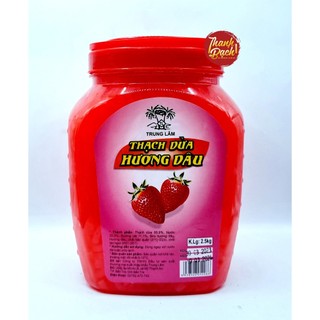 Thạch dừa trung lâm hương trái cây hủ 2.5kg