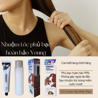 THUỐC NHUỘM PHỦ TÓC BẠC HOÀN HẢO YOUNG 60 ML