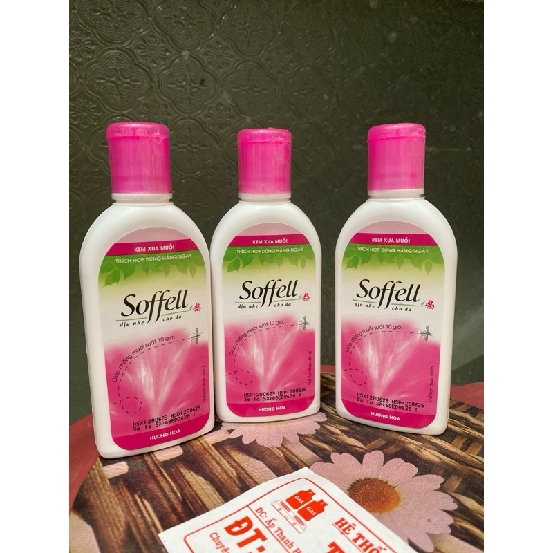 Kem xua muỗi Soffell 60ml