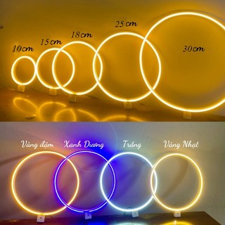 [Size 10->40] Đèn LED NEON HÀO QUANG PHẬT (có kèm theo nguồn)