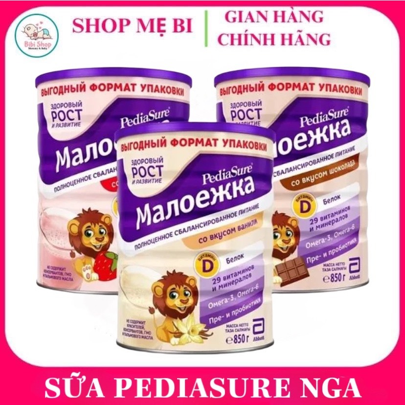 [2025] Sữa Pediasure Nga dạng bột 850gr