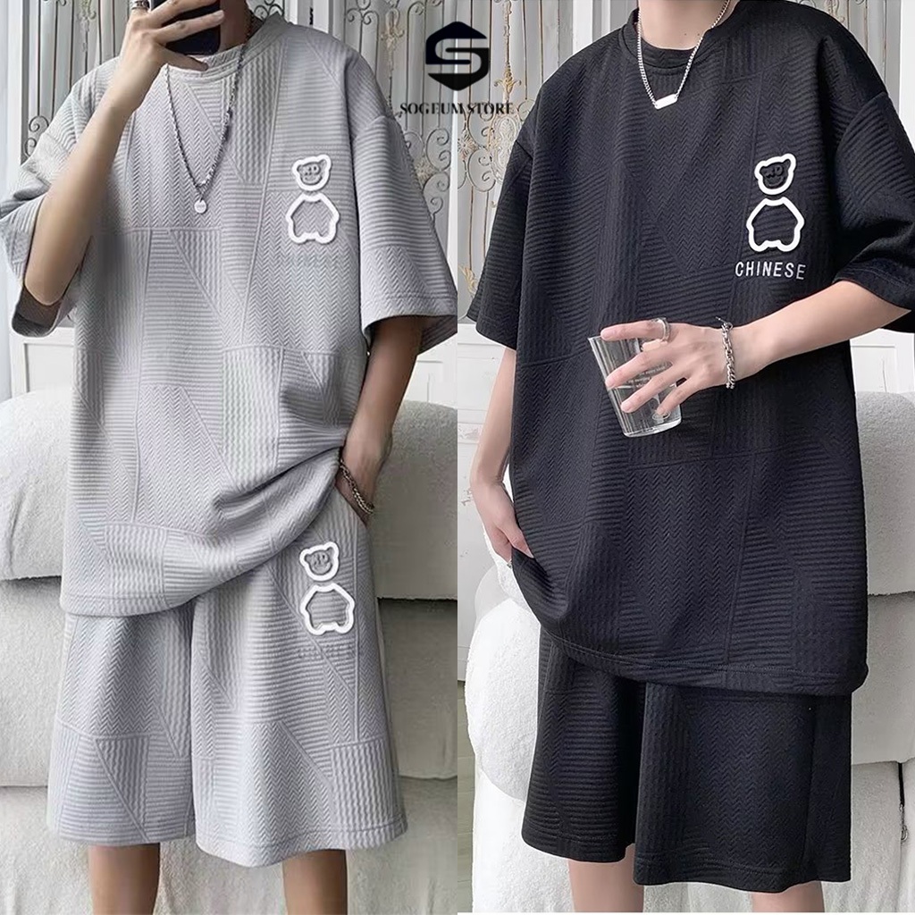 Đồ bộ nỉ thu đông Nam Nữ dài tay phối Layer, Bộ quần áo thể thao dài tay năng động chất tổ ong Sogeu