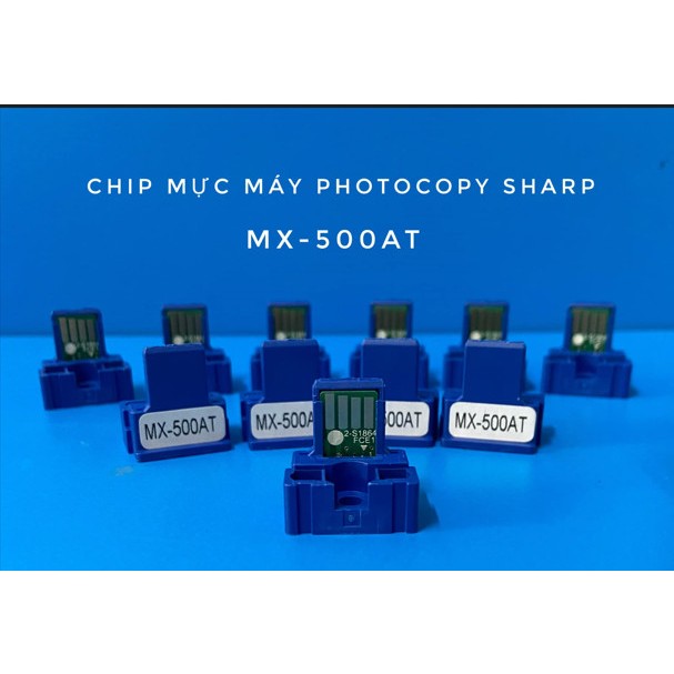 Chip mực máy Photocopy Sharp MX-500AT