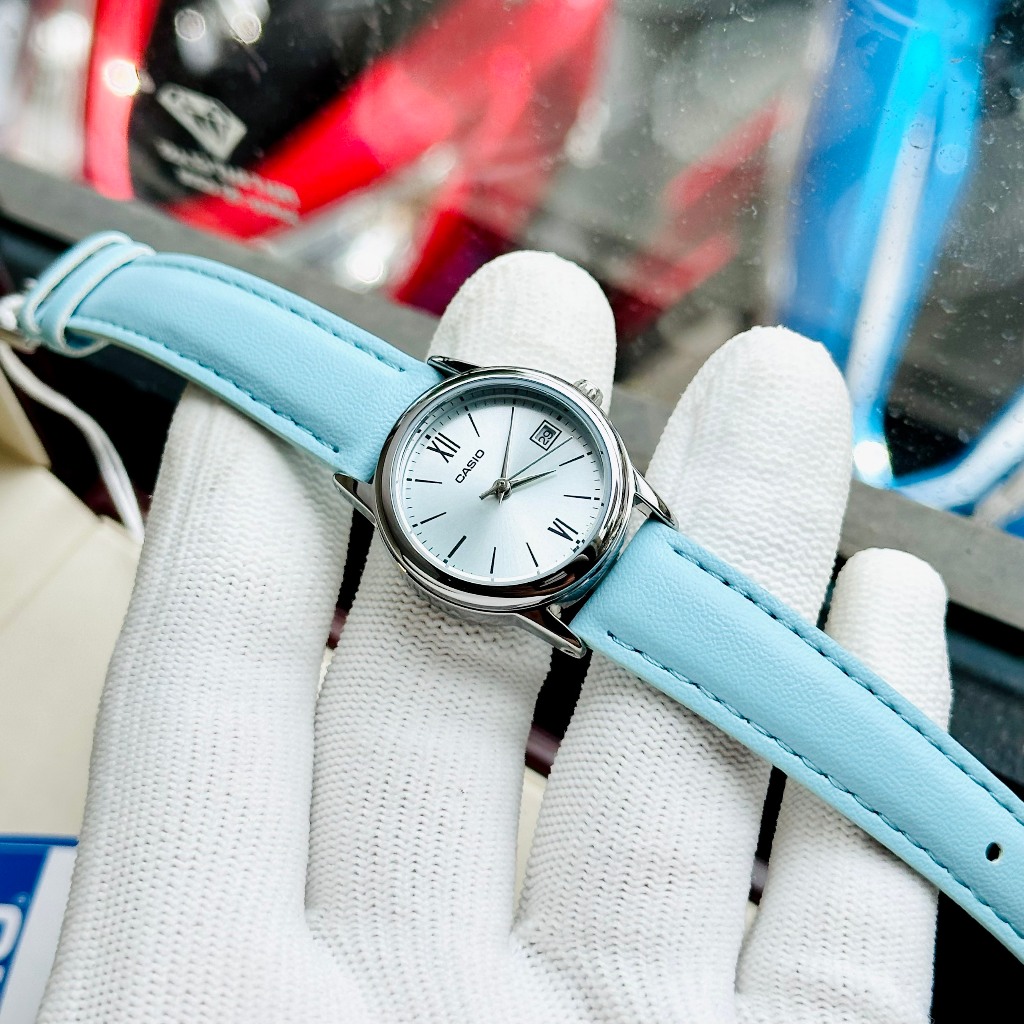 Đồng hồ nữ dây da Casio  LTP V002L
